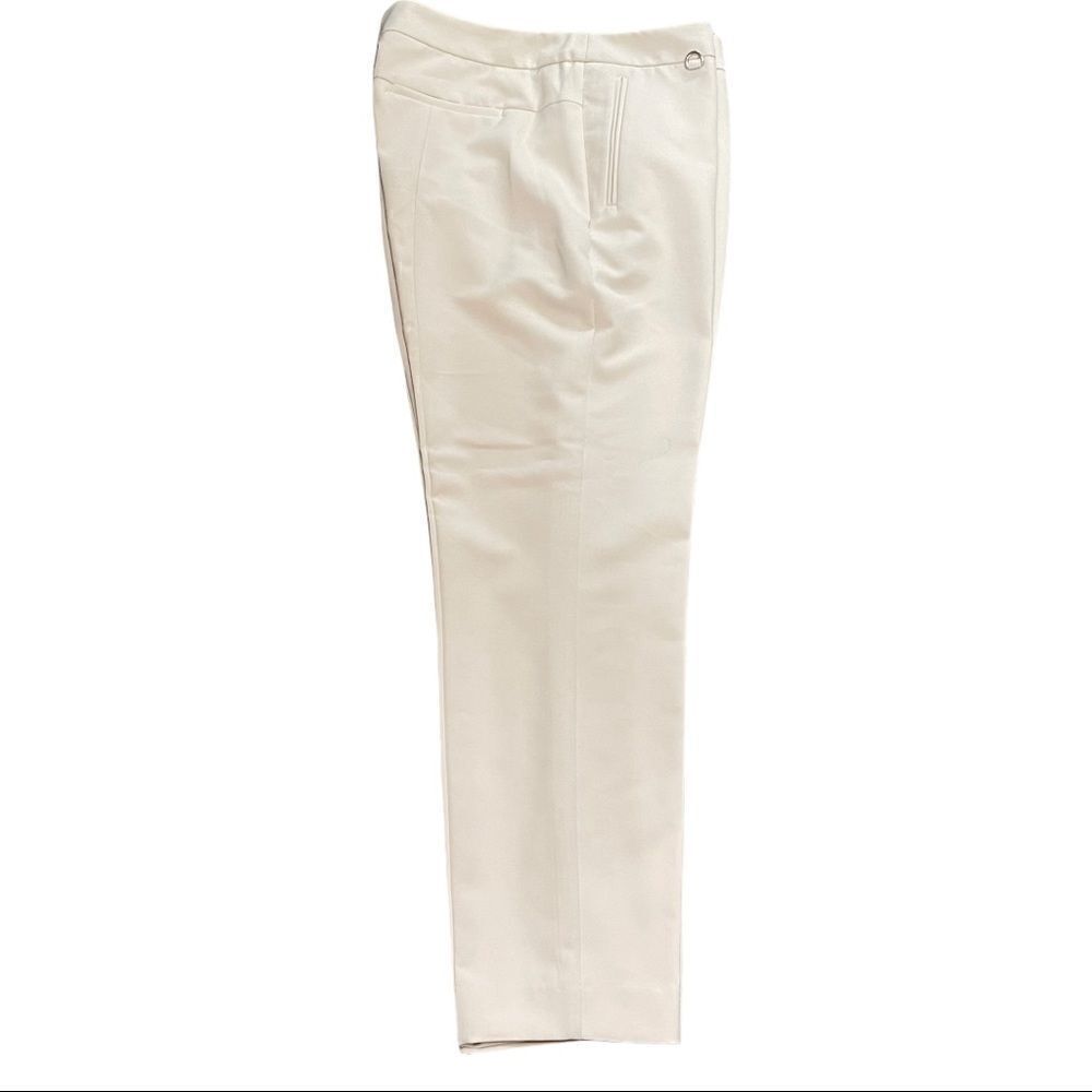 Adrianna Papell Kate Slim Pink Blush Pants Size 12